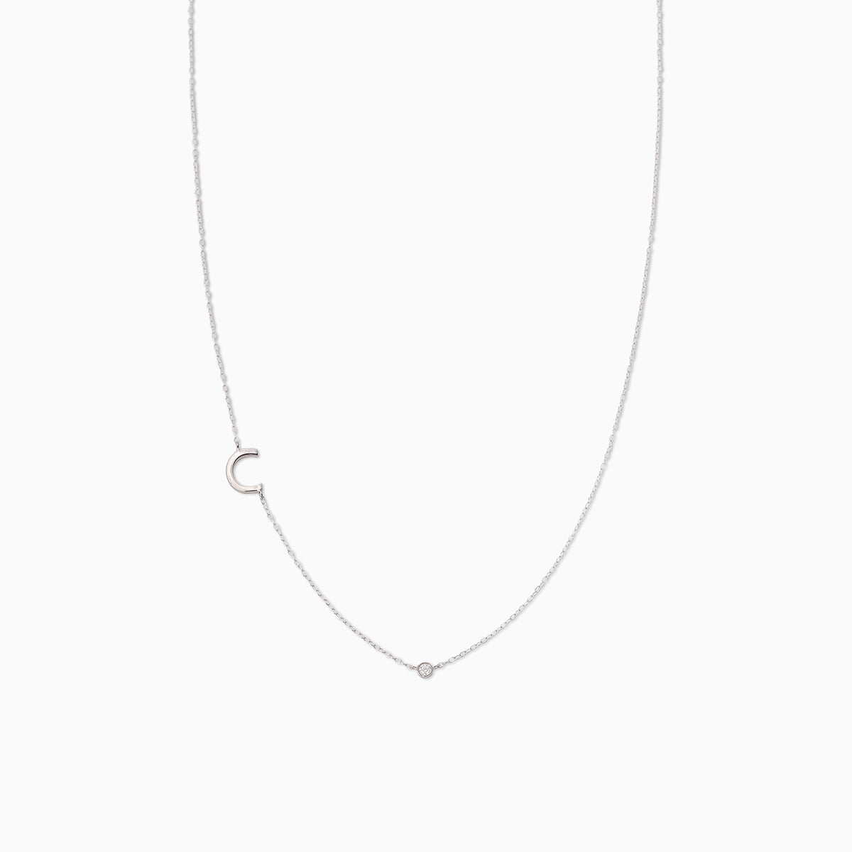 Dainty Initial Necklace | Simple & Dainty
